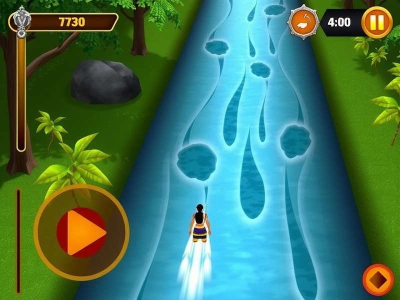 Krishna River Quest Chase Game Screenshot